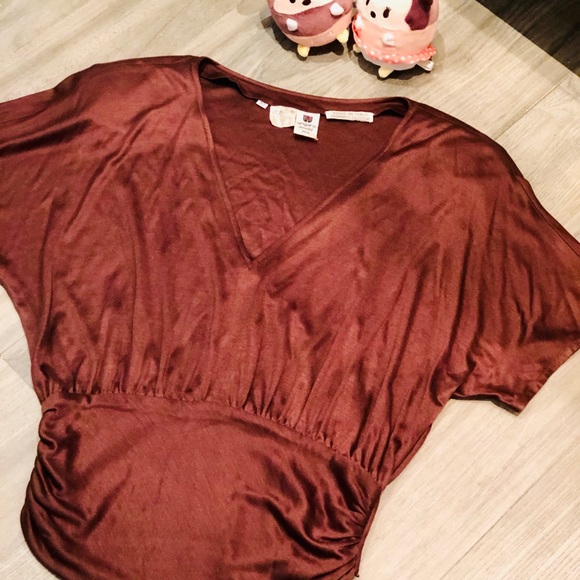 Ungaro Blouse Made in Italy Chocolate brown - Picture 3 of 7